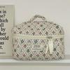 Large Floral Cosmetic Bag Coquette Organizer Bag Fashion Aesthetic Toiletry Bag  for Women Girls