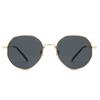 Polygon Metal Sunglasses Vintage Frame UV400 Protection Luxury Brand Design For Women Men Sun Glasses Mirror Lens