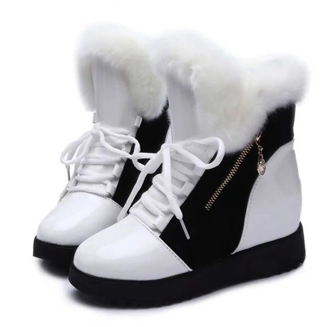 Botas para nieve con borreguillo Interior para señora comprar a buen precio  — entrega gratuita, reseñas reales con fotos — Joom