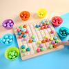 Memory Training Color Matching Beads Game Parent-child Color Sorting Matching  Children Gift