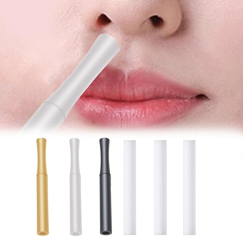 Aromatherapie Inhalator für ätherische Öle Rauchen aufhören Inhalator Stick Edelstahl Persönlicher Diffusor Inhalator für ätherische Öle