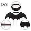 Pet Costume for Party Halloween Bat Wings Costume, Felt Black Harness Small Dogs Cats, Funny Dress Up Apparel Cosplay Parties And Holiday Decoration