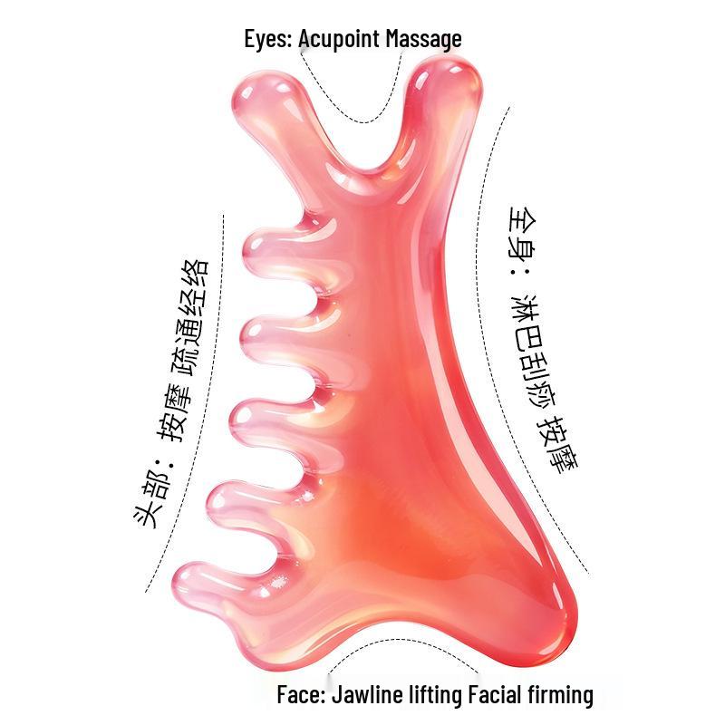 4-in-1 Multi-Functional Massage Comb for Head, Face, Eyes & Scalp Therapy