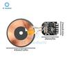 15W High Power Wireless Charger Module Transmitter PCBA Circuit Board with Coil Support Fast Charging