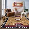 Modern Large Size Gaming Room Decoration Rug Basketball Court Pattern Live Room Carpet Soft Easy Cleaning Non-slip Mat for Kids
