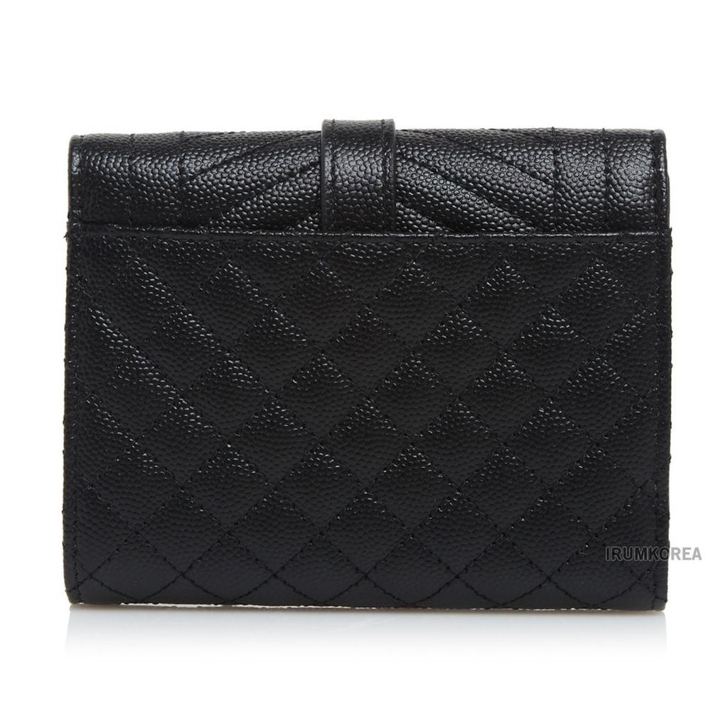 [Saint Laurent] SS25 Women's Monogram Compact Wallet 651028 BOW91 1000