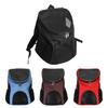Pet Carrier Mesh Backpack, Cat Breathable , Portable Ventilated and Outdoor Collapsible Red