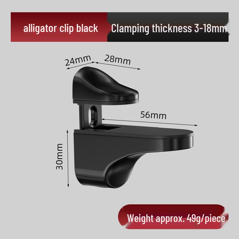 Adjustable Glass Shelf Clip Support Bracket