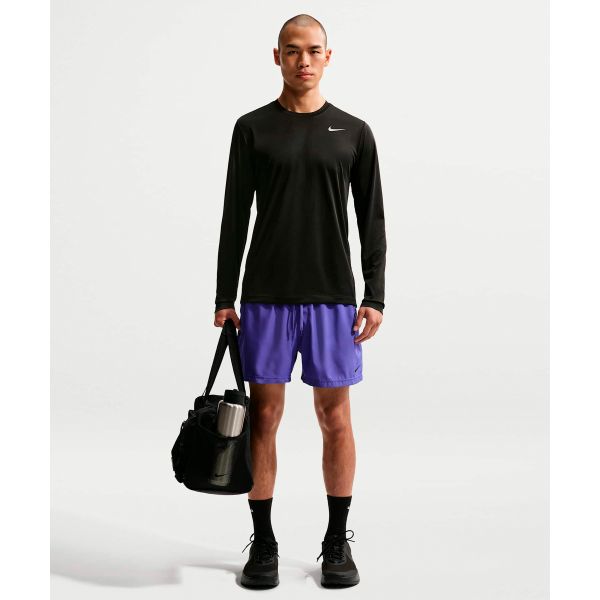 Nike Flex Dri-FIT Solid Crew Neck Long Sleeve Quick-Dry T-Shirt Men tops IO1428-010