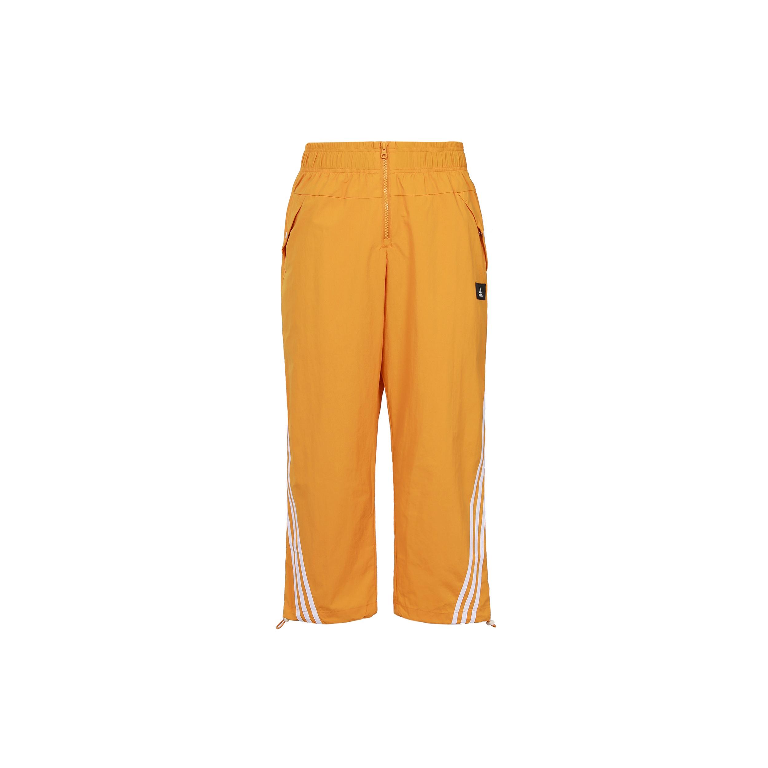 (WMNS) adidas Sportswear Future Icons 3-Stripes Woven Pants Asia Sizing  Orange  Women s HA0815 L