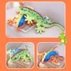 3D Stuffed Gecko Lizard Soft Plush Fluffy Doll Pillow Sleeping Toy Kids Gift