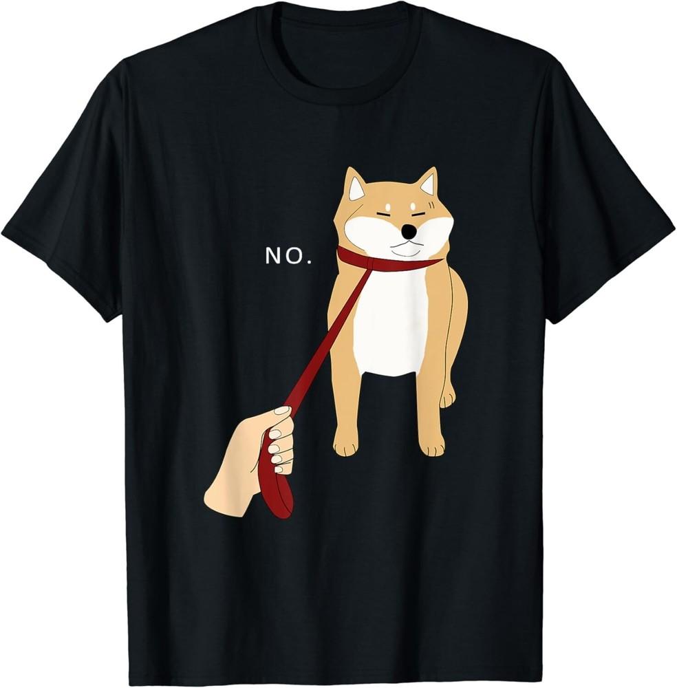 

Cute Shiba Inu Shirt Nope - Doge Meme Gift Unisex T-Shirt S
