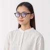 MUJI Blue Light Blocking Boston-Style Sunglasses, Unisex, Adult, DFD23A5S, Black