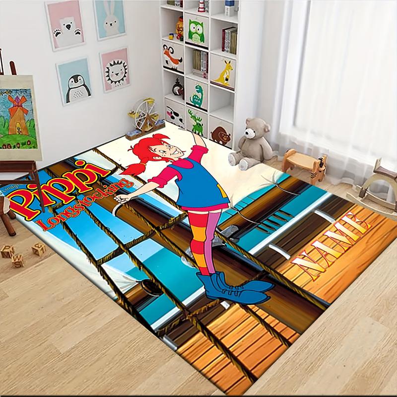 Custom Name Friendship Between Child Horse Carpet Rug Customizable Soft Washable Anti-Slip Home Living Room Sofa Mats Personalized Rug. 0909324