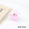2024 Spring/Summer Matte Jelly Butterfly Hair Clip for Kids