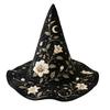 Cosplay Halloween Witch Hat Wide Brim Party Hat Halloween Accessories Festival Hat  Cosplay Party