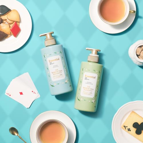 Essential The Beauty Barrier Pump Set White Tea Scent 900ml