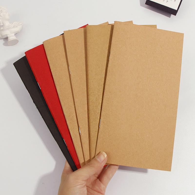 Notatnik podróżny: Planner i kalendarz z papieru kraft do wielokrotnego napełniania