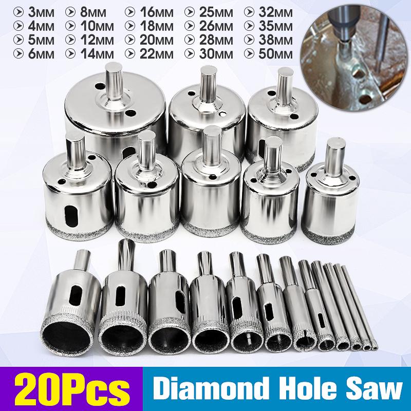 10mm 3/8" Ceramic Glass Hole Saw Diamond Core Drill Bit Cutting Tool cb 10mm 3/8" Ceramic Glass Hole Saw Diamond Core Drill Bit Cutting Tool cb