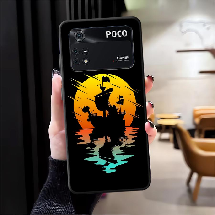 

Мультяшный чехол Луффи Зоро для Xiaomi Poco F3 F4 F5 M3 M4 Pro C50 C65 M5 X3 X4 X5 C51 Funda Чехол для телефона Poco M3 Pro 5G