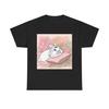 Unisex Adult T Shirt Rabbit Crown Cozy Illustration Vintage Style