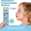 AAC Communication Device for Autism with 24 Commands, 6 Programmable Buttons, Adjustable Volume Control
