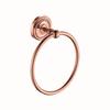 Badezimmerzubehör Roségold Badehandtuch-Set Handtuchring Geschnitzter Toilettenpapierhalter Kreative Handtuchstange Badezimmer-Beschläge-Set