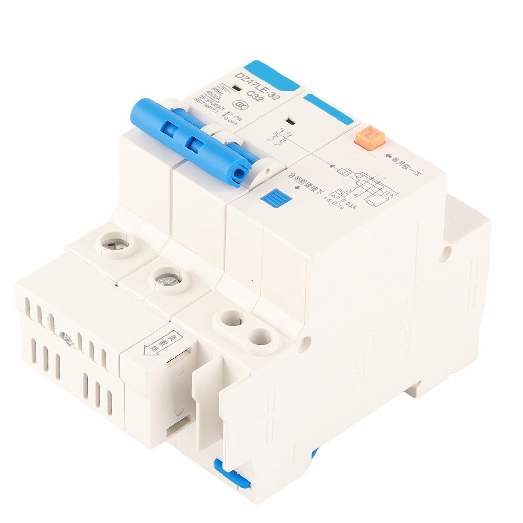 DZ47LE‑32 2p N C32 RCD Fehlerstromschutzschalter 32A 30mA