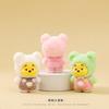 9Pcs/Set Anime Winnie Pooh Bear Figure Toy Mini Figurine Desktop Decoration Model Ornaments Toys Boys Girls Christmas Gifts