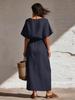 Spring/Summer 2026 Bohemian Batwing Sleeve Top & Slim Long Skirt Set