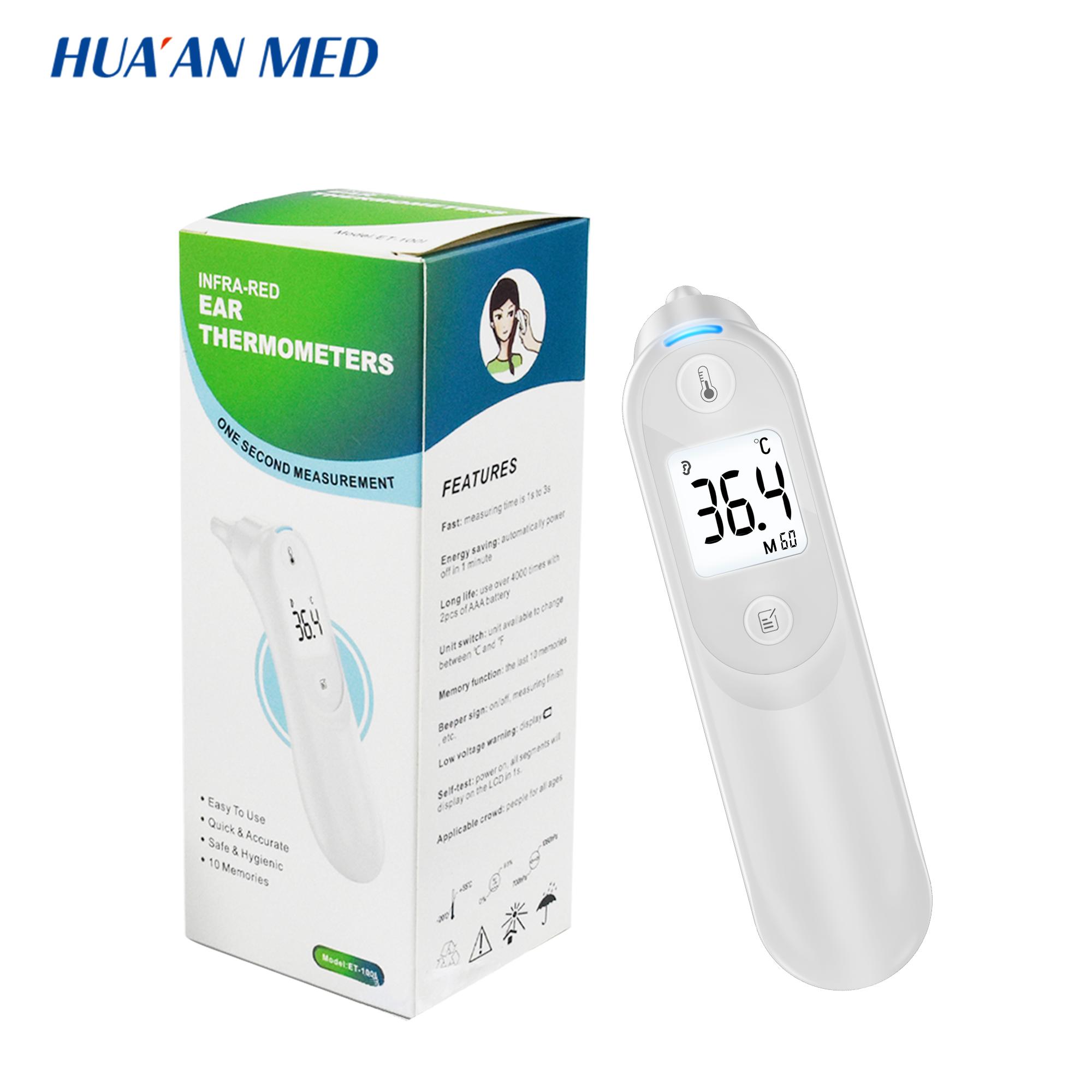 HUAAN Price Digital Infrared Ear Thermometer for Adults and Children ABS