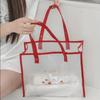 Transparente Gelee Handtasche Sommer Strandtasche Damen Schwimmtasche Aufbewahrungstasche Täglich Vielseitig Einkaufstasche