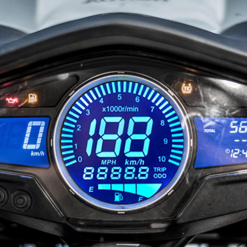 Motorcycle Digital Speedometer Digital Gauge Accurate Speedometer Odometer Precise Stable Tachometer Indicator For Enhanced