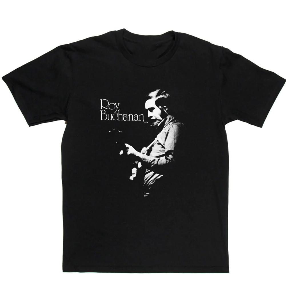 Roy Buchanan Album Short Sleeve Cotton Black All Size Shirt AG1181 S