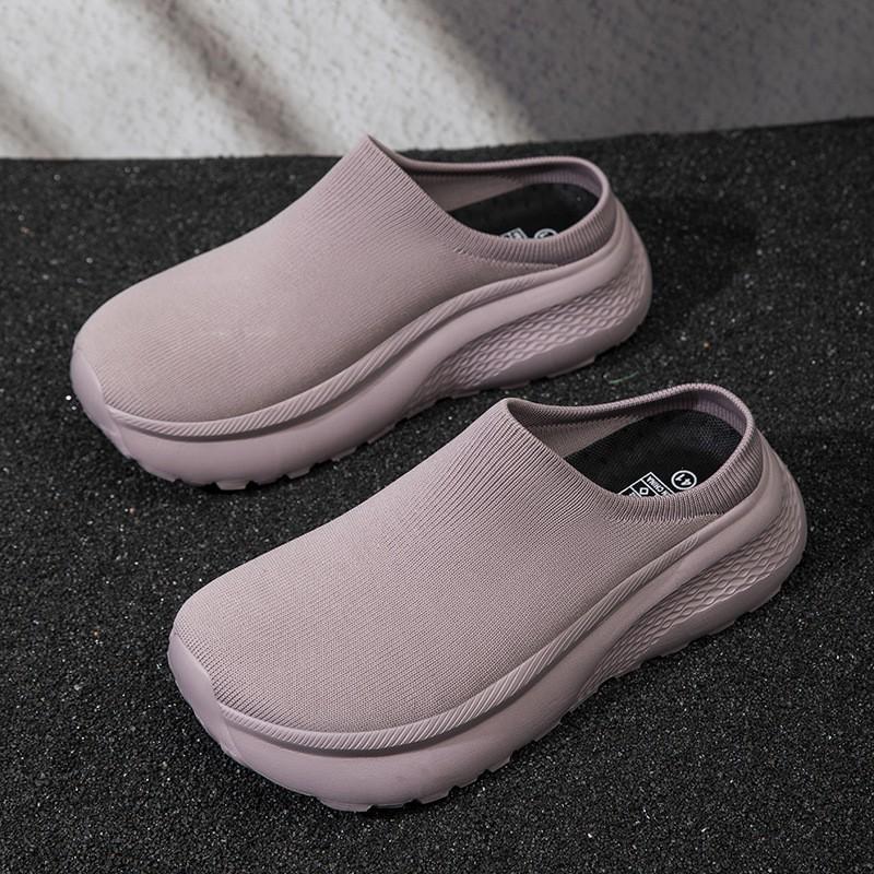 Sneakers Slip-On in Maglia Leggera Unisex con Suola Morbida in Schiuma per Camminata Casual