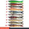 Fishing Swimbait Wobblers Tackle 3D Artificial Fishing Lures Saltwater Multiple Sections Baits Fishhooks Fishing Lures