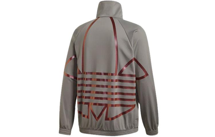 Adidas Originals Jackets Men s Gray Stand Collar Moderate Other FS7332 S