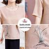 Yu Zhaolin Women's Summer Thin Short Sleeve T-Shirt