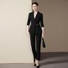 Troloman Women's Slim-Fit Professional Suit Set