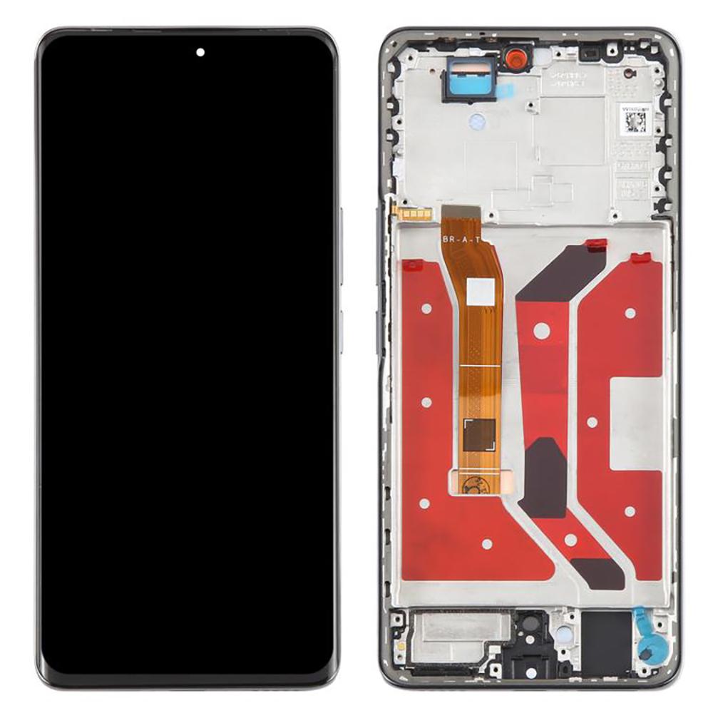 For Honor X60 Pro 5G OEM Grade S AMOLED Screen and Digitizer Assembly+Frame (Without Logo)