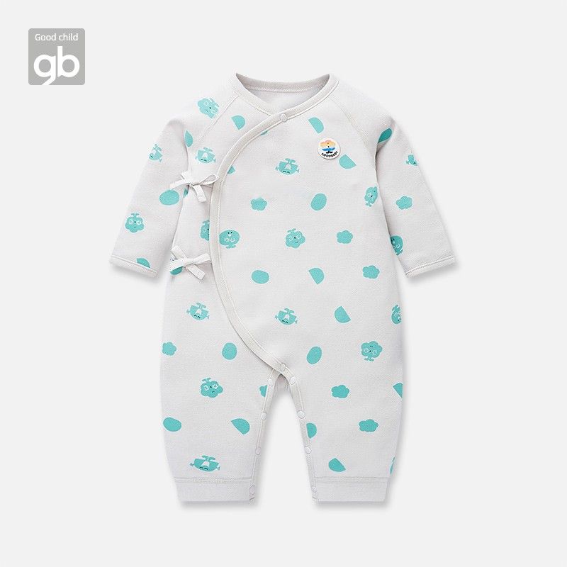

Velvet Long-Sleeve Jumpsuit for Spring, Autumn, and Winter, Thermal Protection for Boys and Girls, Belly-Protecting Sleepwear, One-Piece Crawling Suit Ash 59