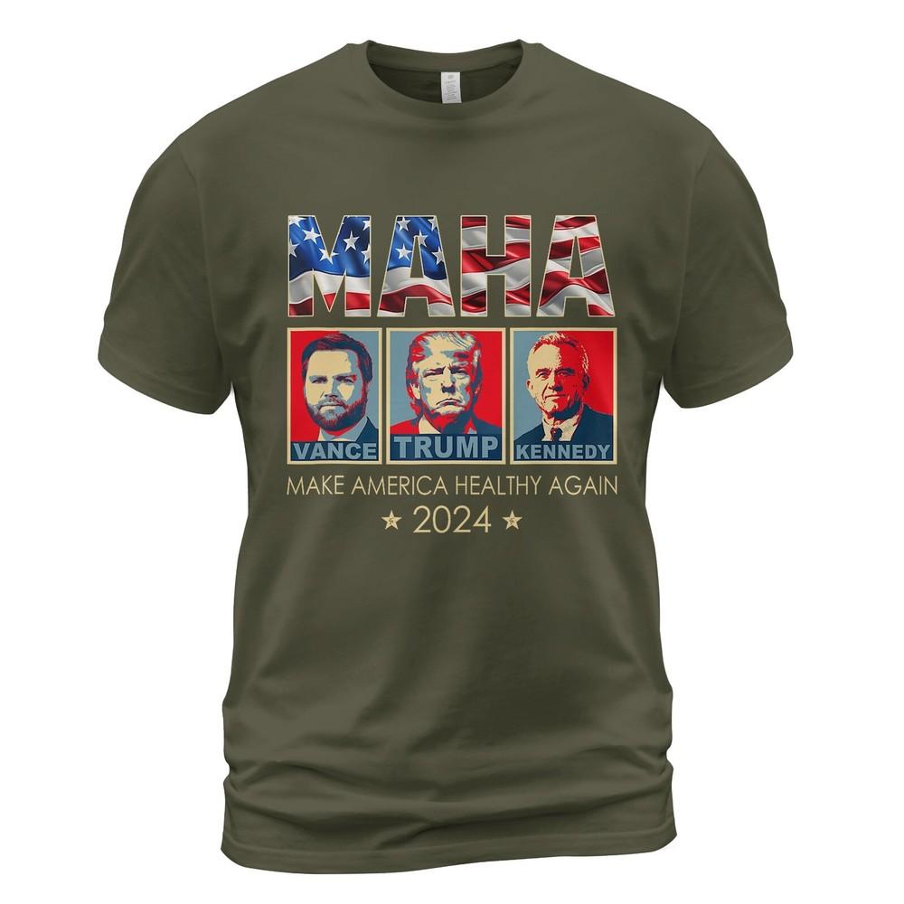 SALE Make America Healthy Again Trump Kennedy 2024 Unisex T-Shirt Unisex T-Shirt S