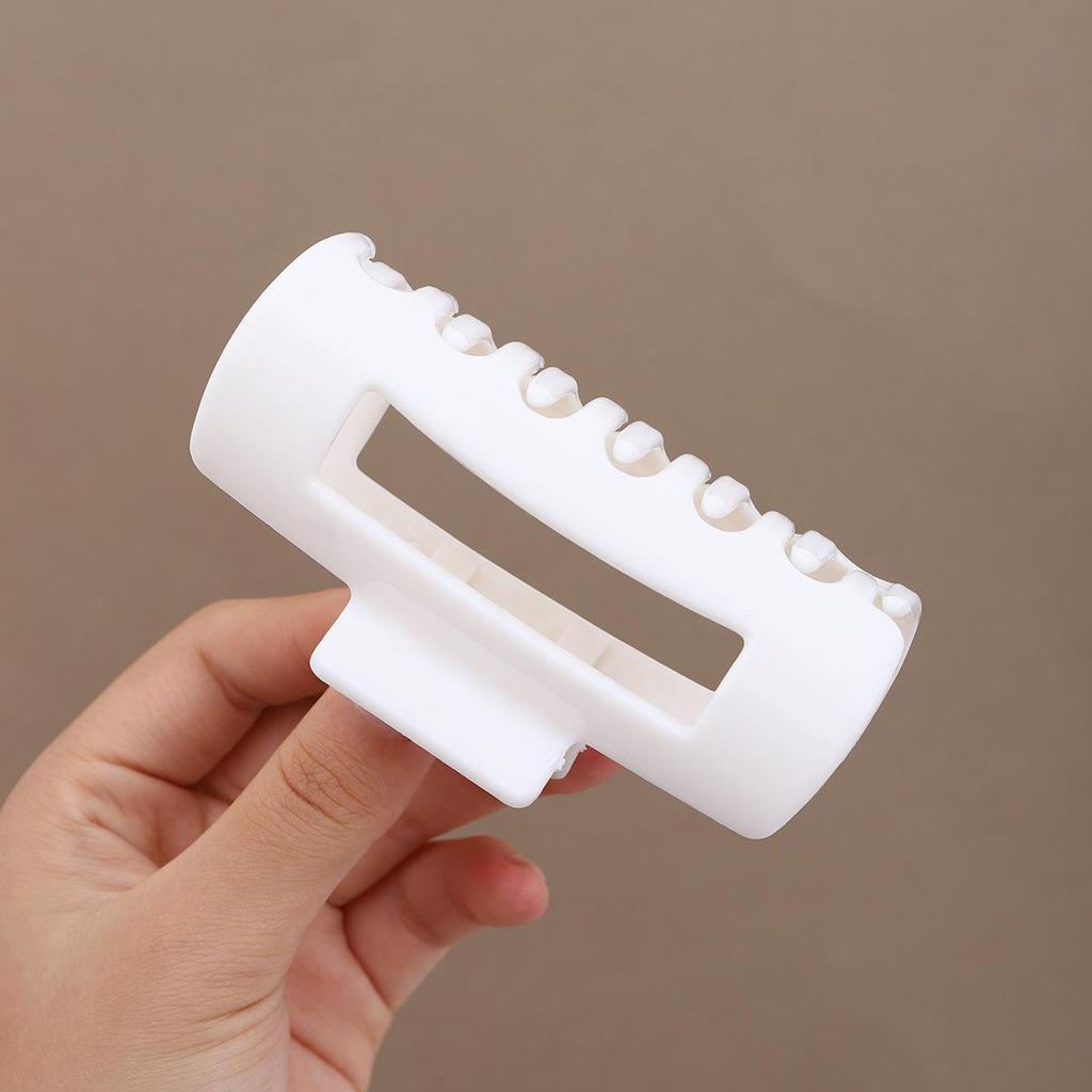 2025 Neue Silikon-Haarklammer Hai für Frauen - High-End-Stil, Koreanisch inspiriert, Design mit großem Volumen.