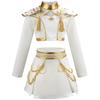 Girls Halloween Carnival Idol Roleplay Suit KPop Singer Zoe Cosplay Costume Wig Prop Set Kids Birthday Party Anime Clothing