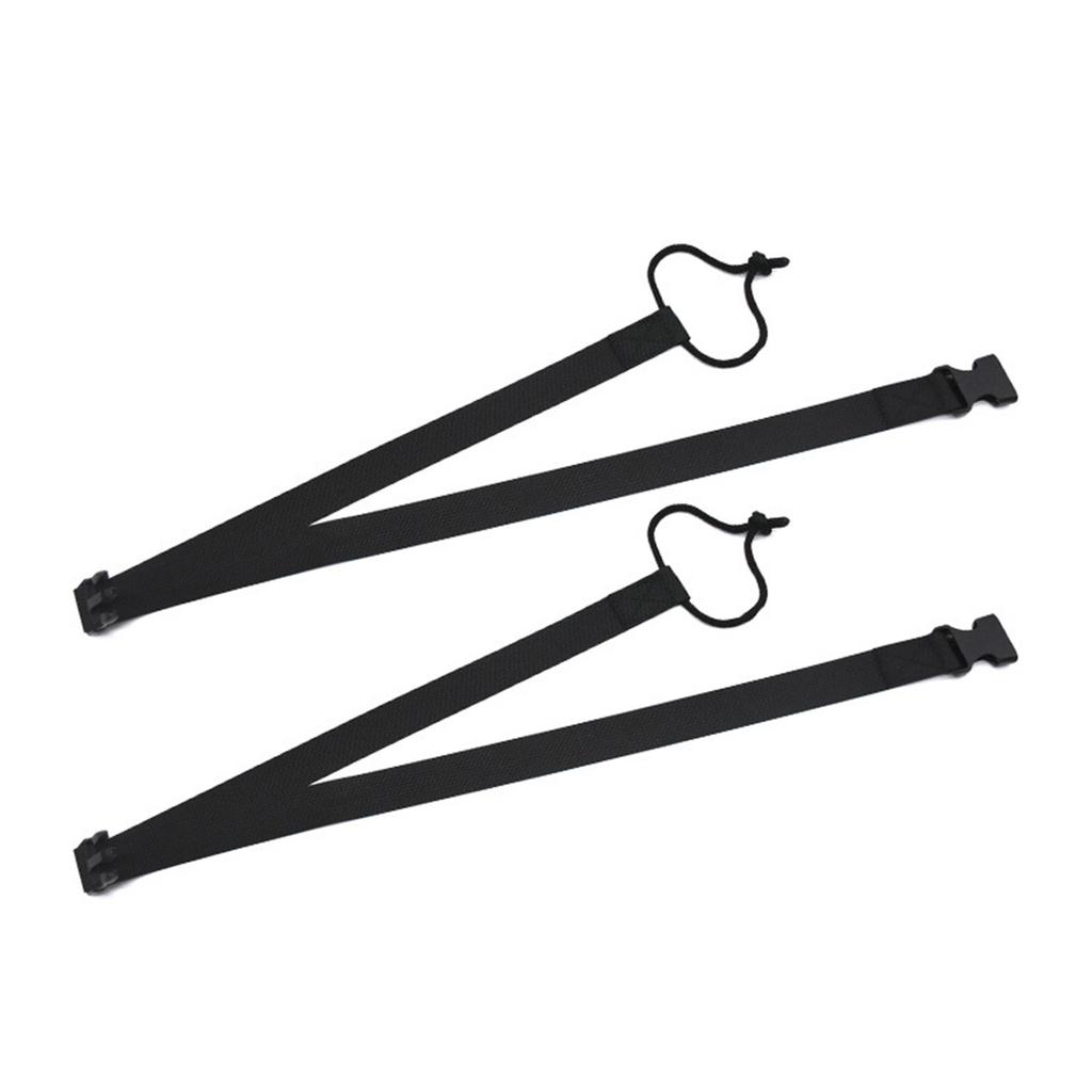 2Pcs Light Weight Ski Equipment Tie Strap Snowboard Leash with Buckle For Convenient Storage And Travel Easy to Use