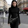 2000s Gothic Waist Belt Multi Layered Chain Pearls Chain Crosses Design For Edgy Outfits
