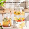 Large Capacity Beverage Dispenser with Faucet for Tea, Juice, or Soda - New Spring Product.