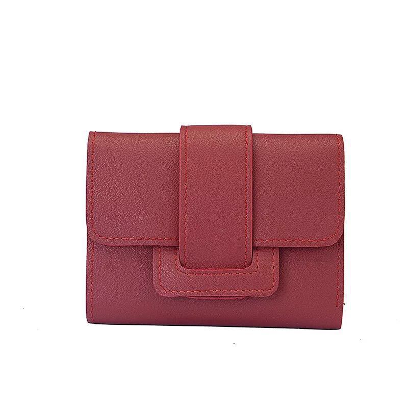 Fashion Short Wallet Female Student Stylish Cute Portable Mini Ladies Wallet Coin Purse Bag Card Holder