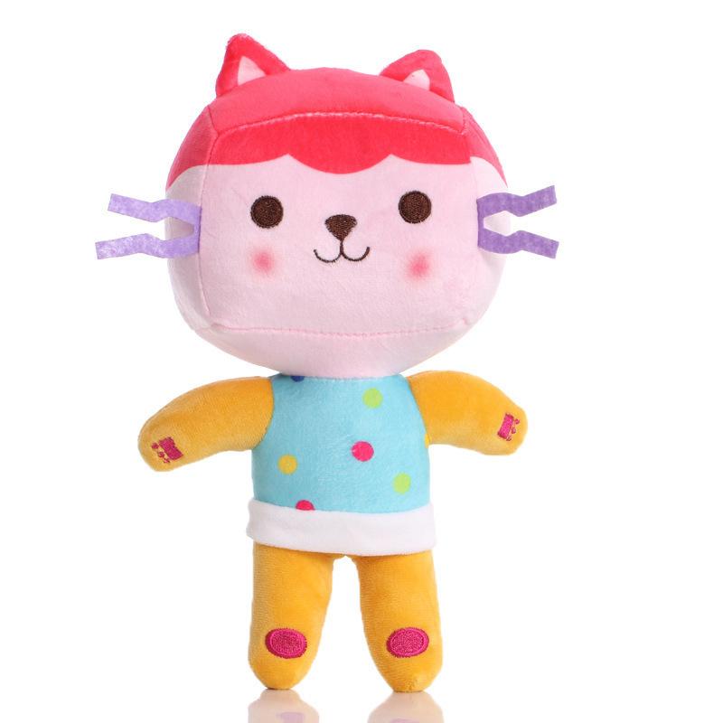 Anime Gabby Dollhouse Plush Toy Cosplay Plushie Doll Pandy Paws Mercat Catrat Kitty Fairy Cat Stuffed Animal For Kids Birthday
