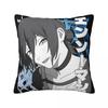 Chainsaw Man Reze Square Pillow Case Japan Manga Cushion Covers Novelty Zippered Decor Pillowcover for Seat 40x40cm